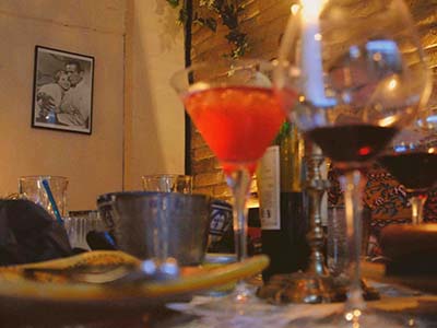 drinks vin rødvin hvidvin mad mæt marokkansk stemningsfuld hygge ricks restaurant